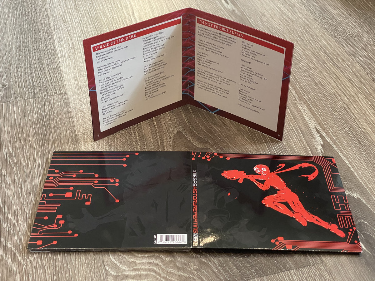 History Repeating: Red - Compact Disc with lyric booklet