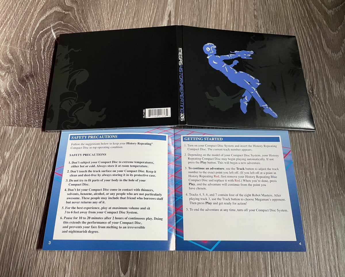 History Repeating: Blue - Compact Disc with lyric booklet