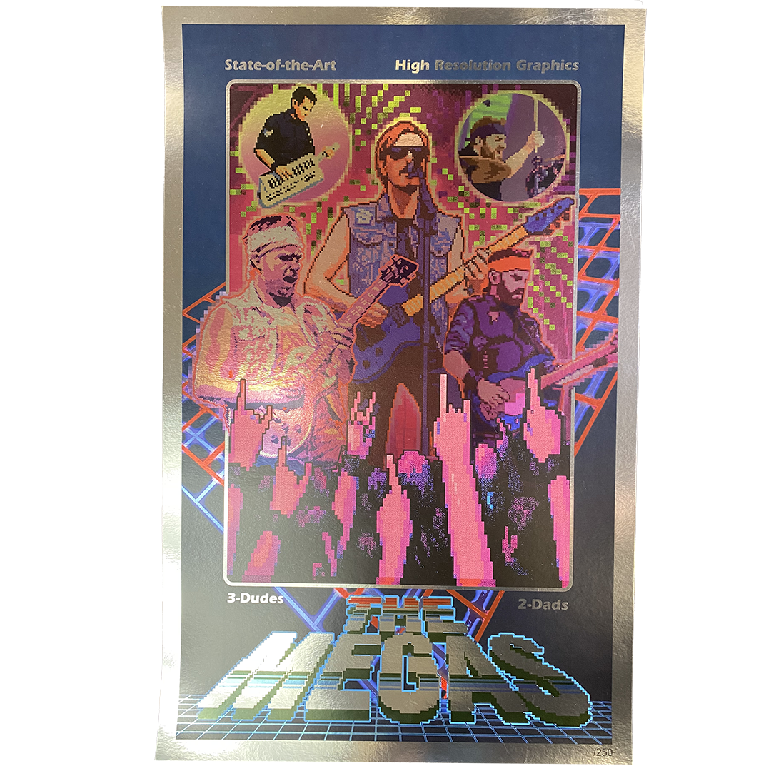 3 Dudes 2 Dads Foil Poster